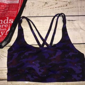 NWT LULULEMON Energy Bra: Emperor Hounds Camo